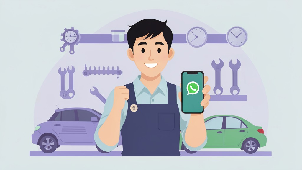 Garage Appointment Automation Using WhatsApp in Barcelona