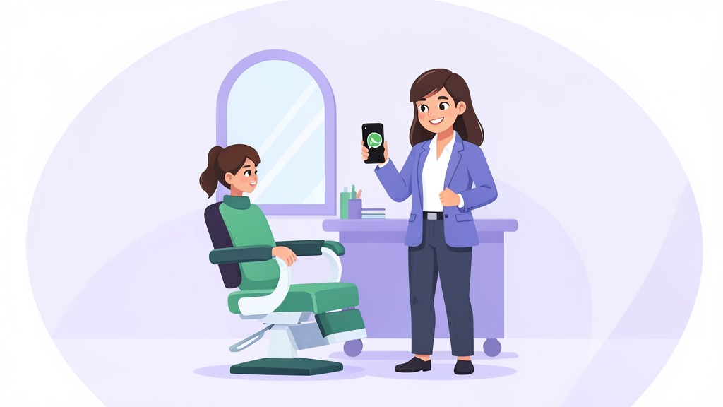 How to Book Salon Appointments Through WhatsApp in Ras Al Khaimah