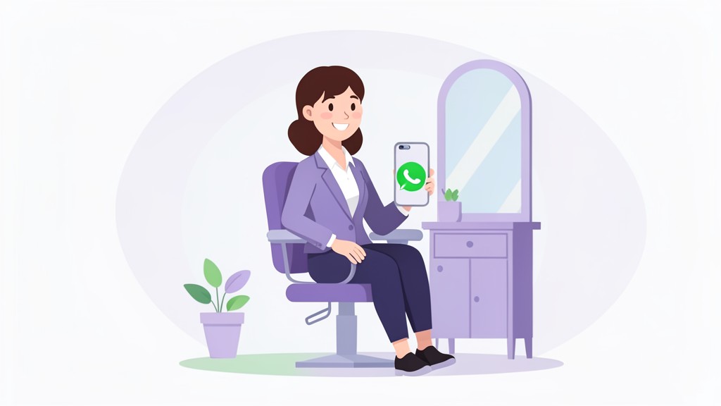 Salon Customer Communication Automation via WhatsApp in Ajman