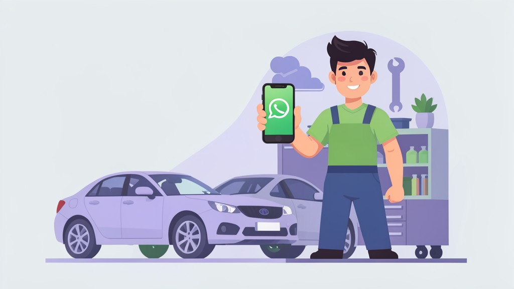 Schedule Repairs Through WhatsApp for Garages in Frankfurt