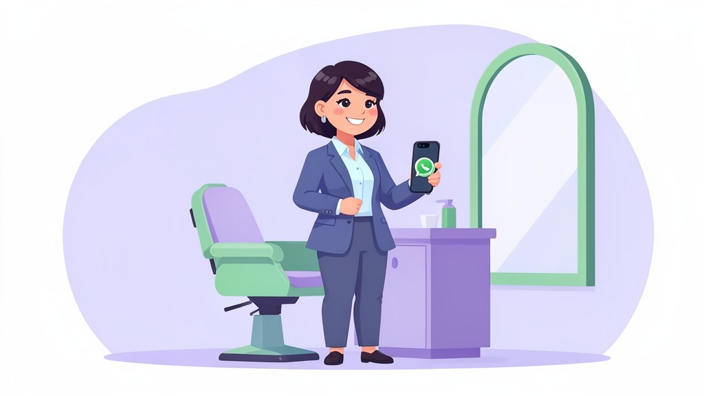 Optimize Your Salon with a WhatsApp Booking System in Dubai